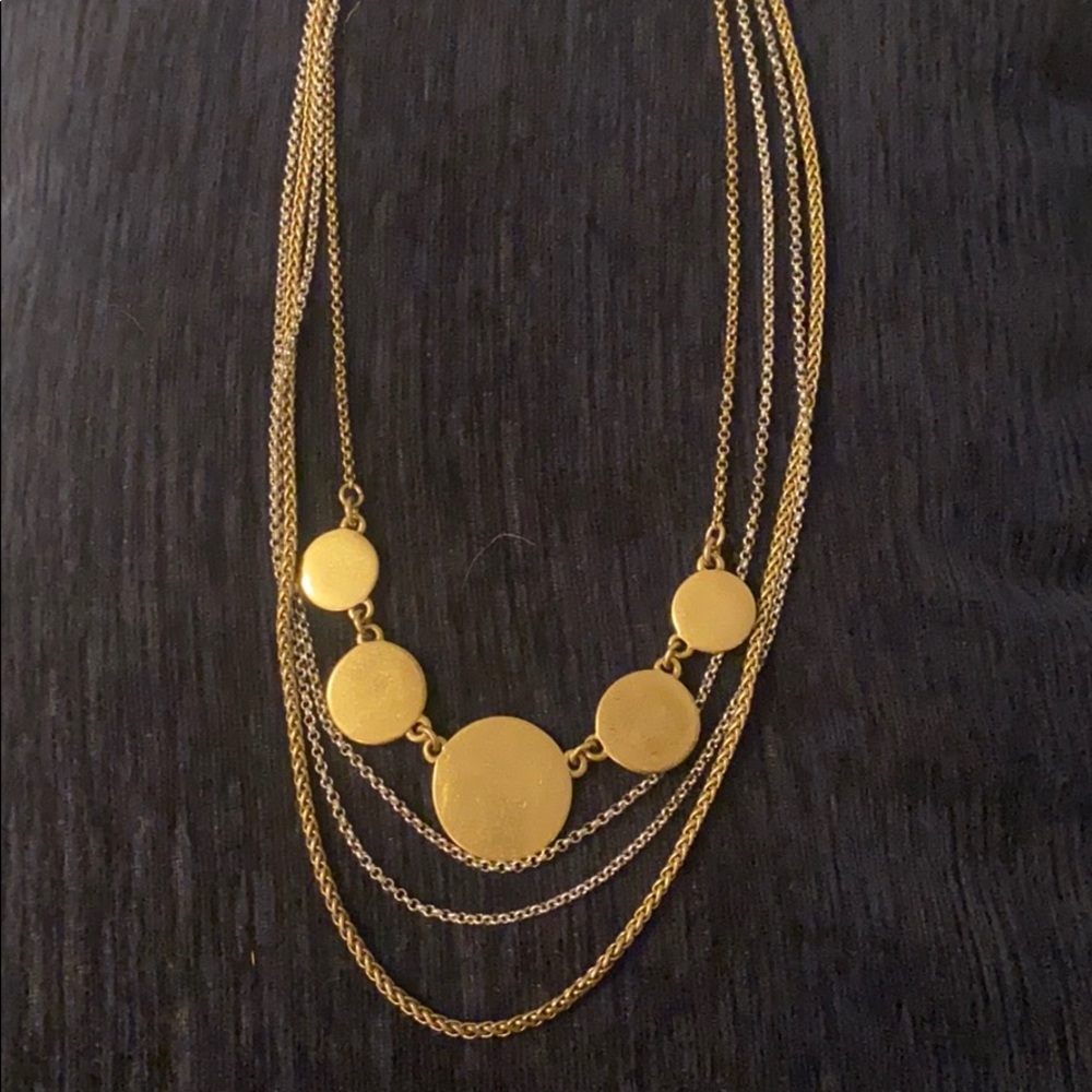 Good and Silver Layered Necklace